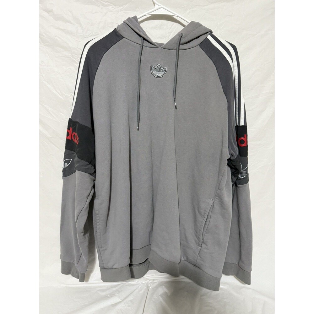 adidas sweatshirt grey size L